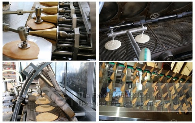 full automatic ice cream cone production line full automatic ice cream cone production line