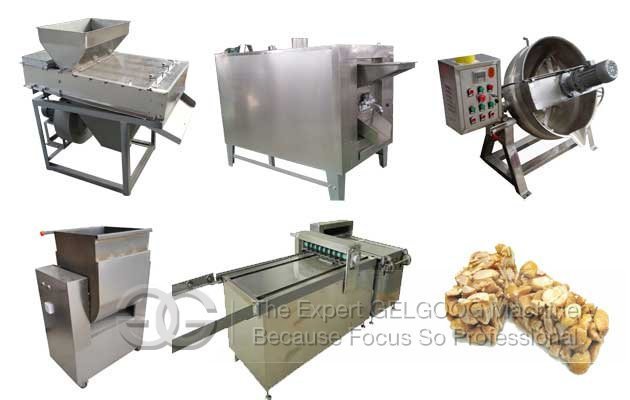 Groundnut Chikki Making Machine|Peanut Candy Bar Processing Line