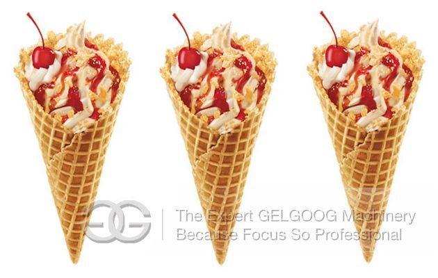 15CM Ice Cream Cone Rolling Machine