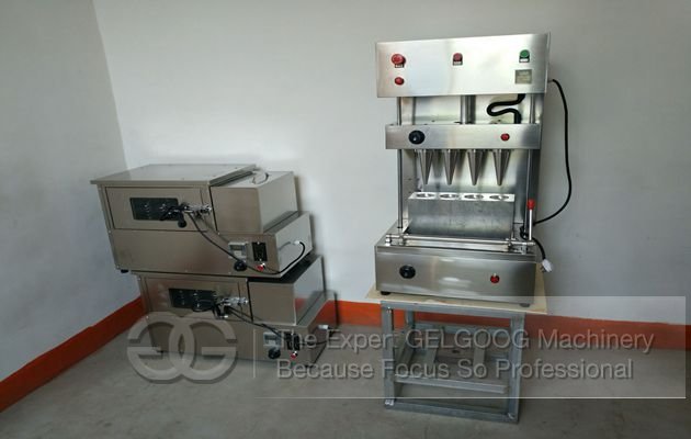 automatic pizza cone machine