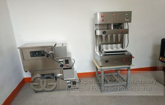 pizza cone machine