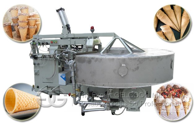 Sugar Waffle Cone Machine|Rolled Waffle Cone Making Machine