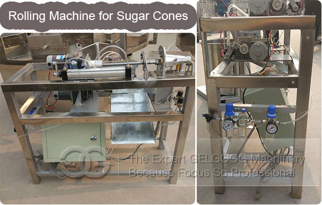 Rolling Machine for Sugar Cones Rolling Machine for Sugar Cones