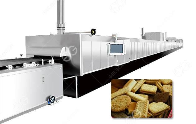 Automatic Biscuit Tunnel Oven Machine in China